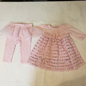 Baby girl dress flowered